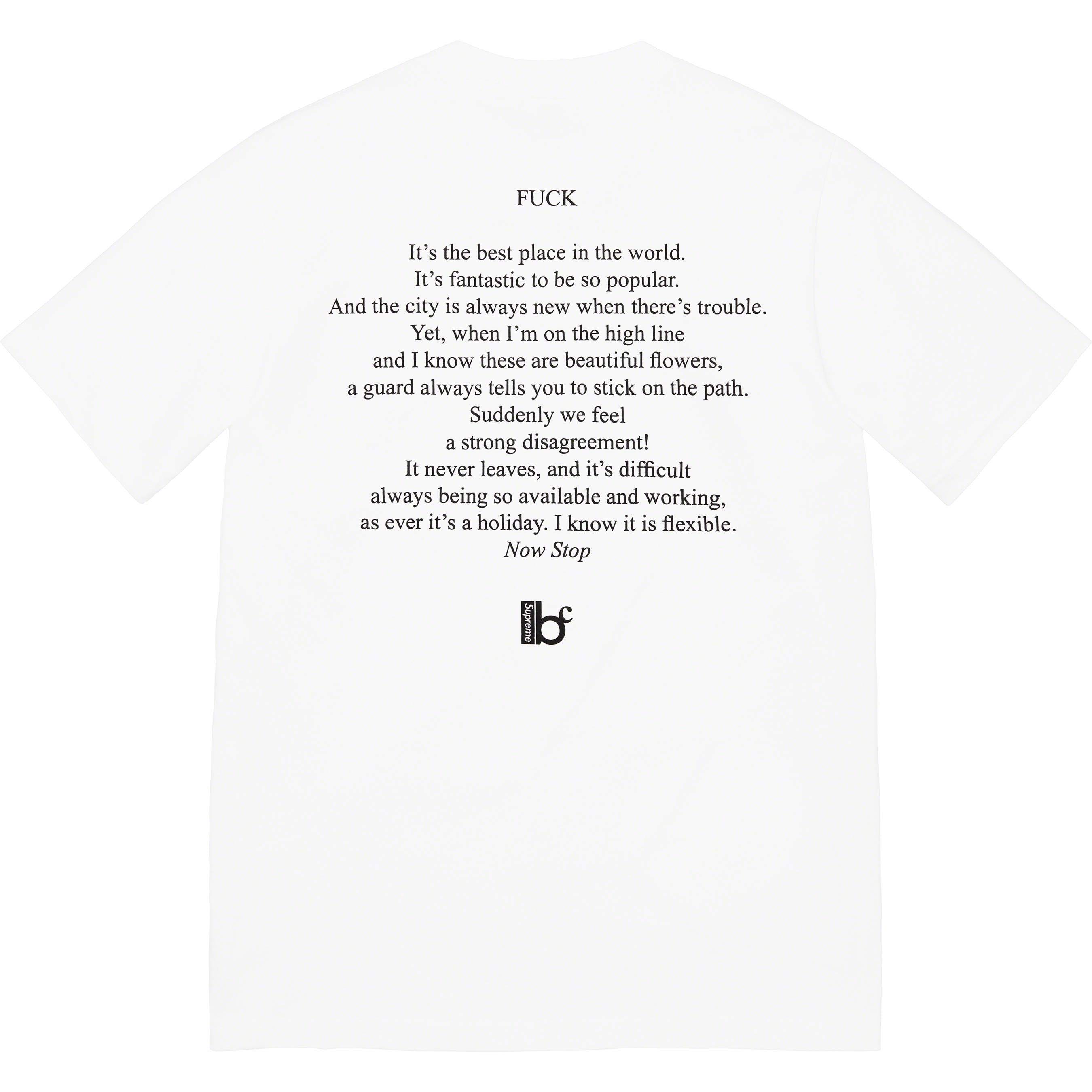 Supreme/Bernadette Corporation Fuck Tee view 7